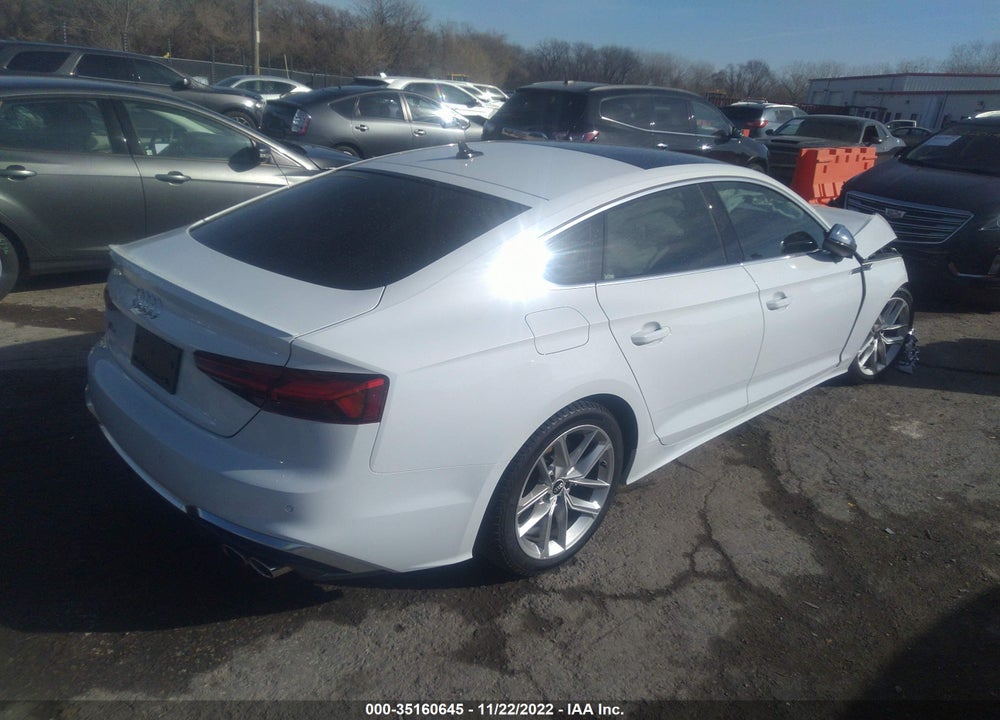 2021 AUDI S5 SPORTBACK PREMIUM TFSI QUATTRO TIPTRONIC VIN: WAUA4CF52MA037707