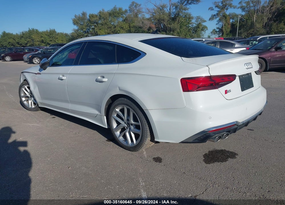 2021 AUDI S5 SPORTBACK PREMIUM TFSI QUATTRO TIPTRONIC VIN: WAUA4CF52MA037707