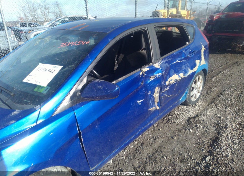 2012 HYUNDAI ACCENT SE VIN: KMHCU5AE5CU023789
