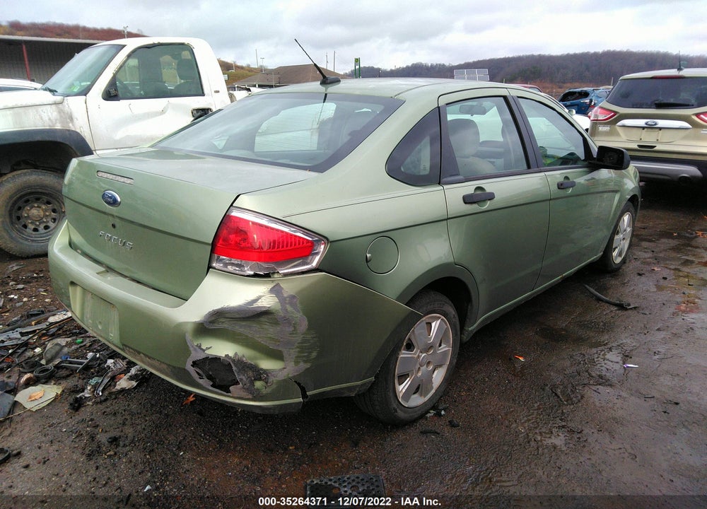 2008 FORD FOCUS S VIN: 1FAHP34N18W197751