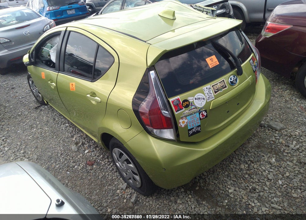 2015 TOYOTA PRIUS C TWO VIN: JTDKDTB39F1096798