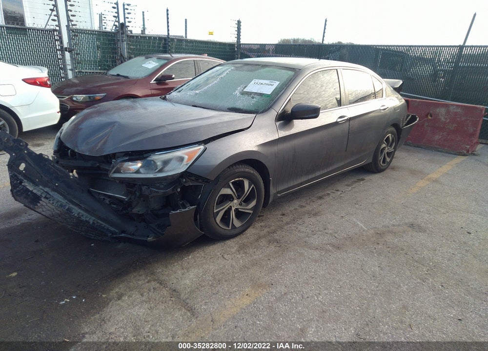 2017 HONDA ACCORD LX VIN: 1HGCR2F33HA192182