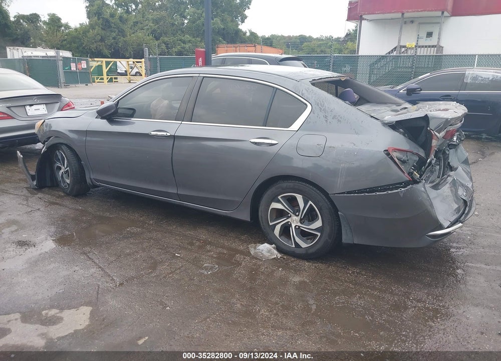 2017 HONDA ACCORD LX VIN: 1HGCR2F33HA192182