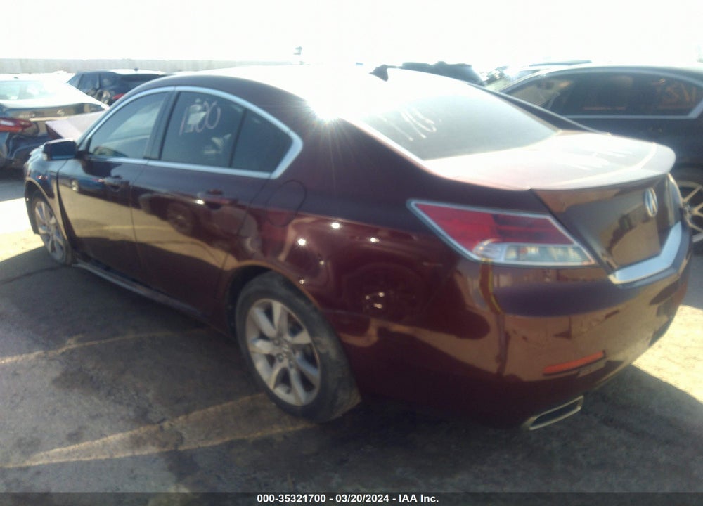 2013 ACURA TL TECH VIN: 19UUA8F55DA007091