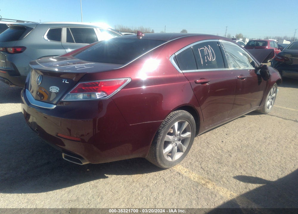 2013 ACURA TL TECH VIN: 19UUA8F55DA007091