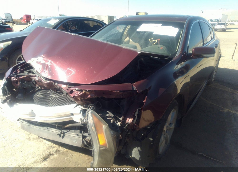 2013 ACURA TL TECH VIN: 19UUA8F55DA007091