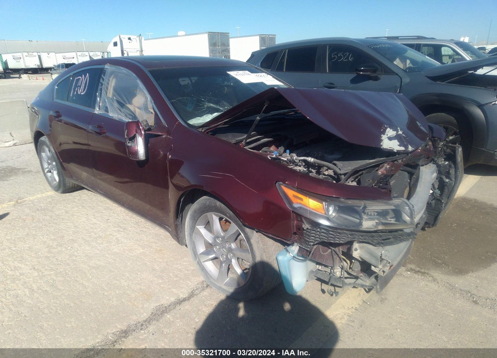 2013 ACURA TL TECH VIN: 19UUA8F55DA007091