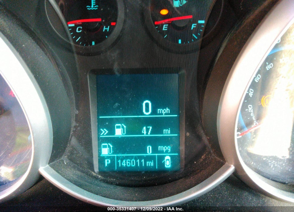 2012 CHEVROLET CRUZE ECO VIN: 1G1PJ5SC9C7192765