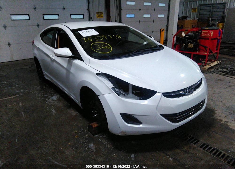2012 HYUNDAI ELANTRA GLS VIN: 5NPDH4AE7CH148505