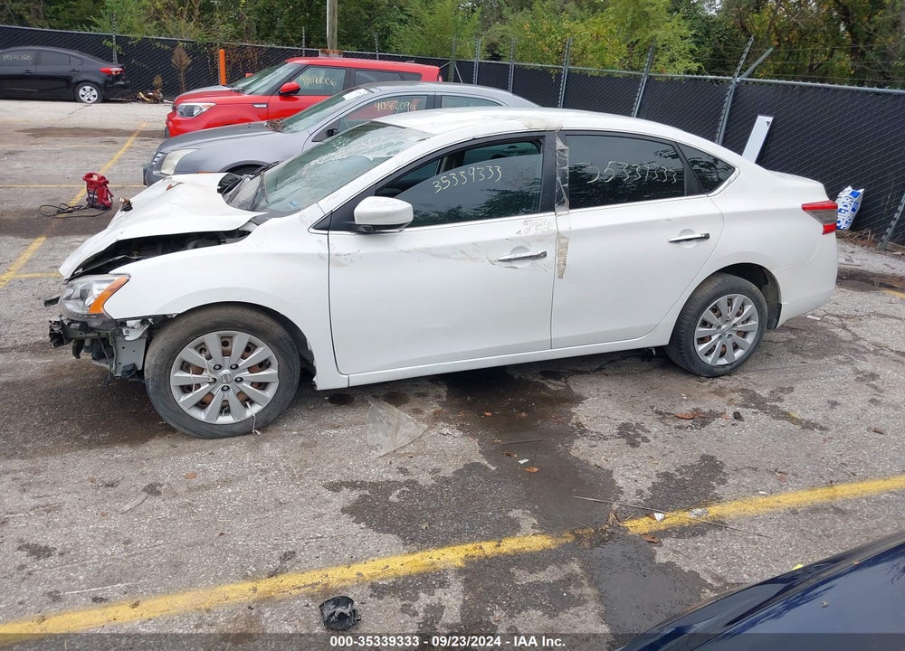 2013 NISSAN SENTRA VIN: 3N1AB7AP3DL696559