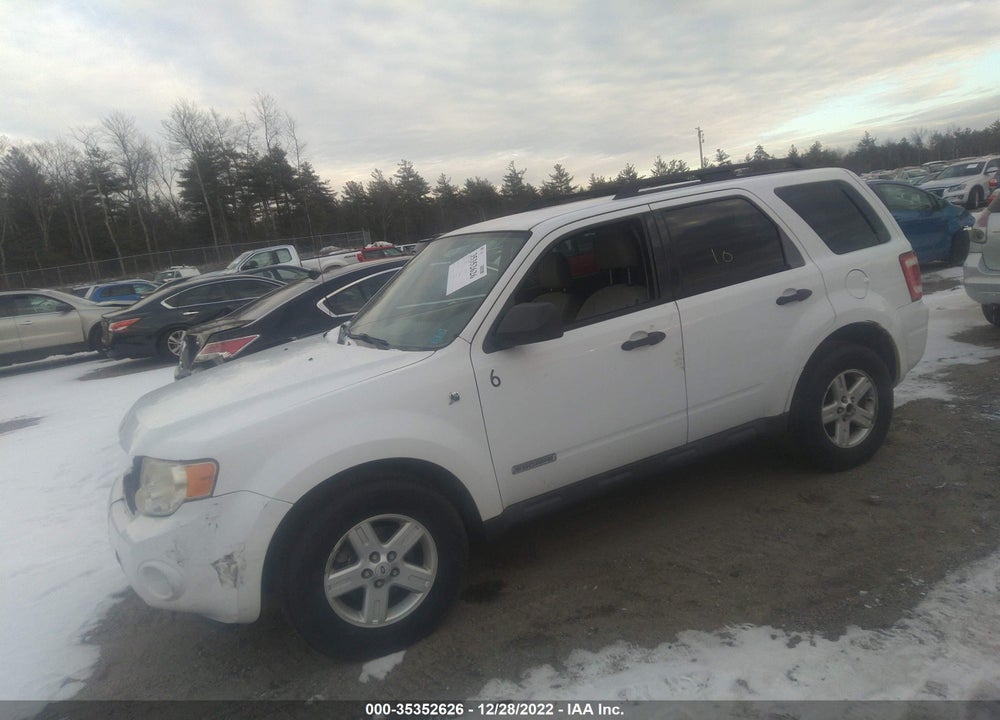 2008 FORD ESCAPE HYBRID VIN: 1FMCU59H08KC97810