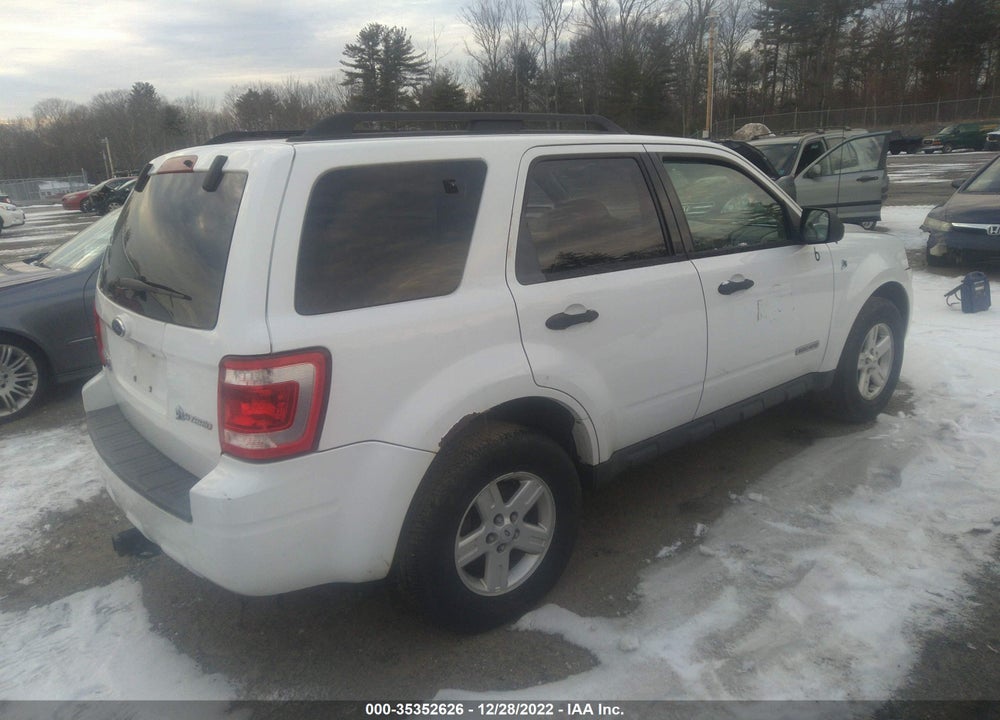 2008 FORD ESCAPE HYBRID VIN: 1FMCU59H08KC97810
