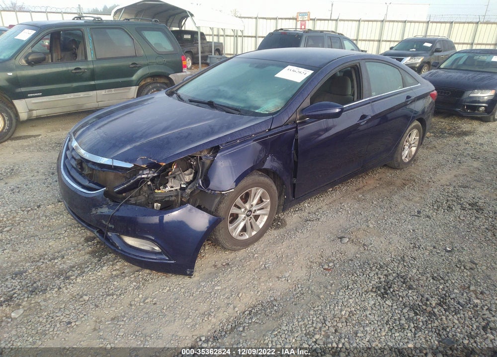 2013 HYUNDAI SONATA GLS VIN: 5NPEB4AC1DH701736