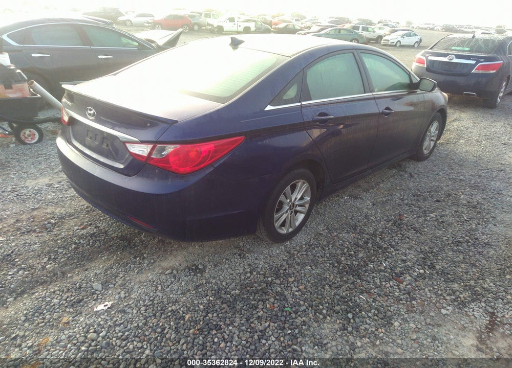 2013 HYUNDAI SONATA GLS VIN: 5NPEB4AC1DH701736