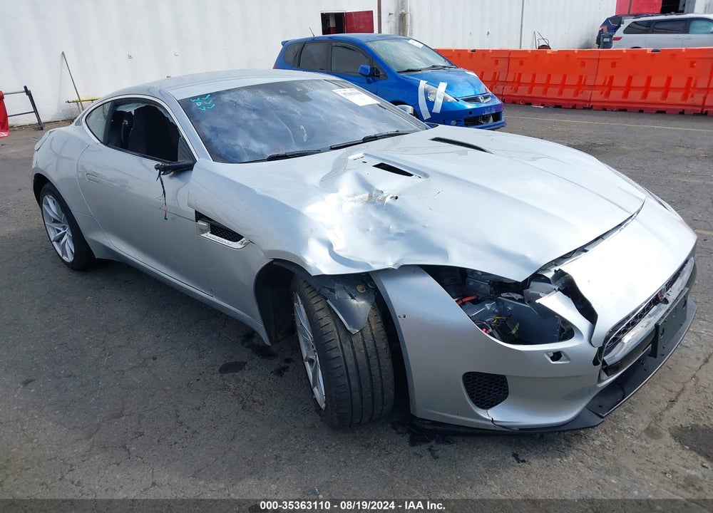 2018 JAGUAR F-TYPE 296HP VIN: SAJDD1GX0JCK53643