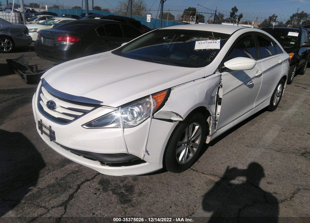 2014 HYUNDAI SONATA GLS VIN: 5NPEB4AC5EH924170