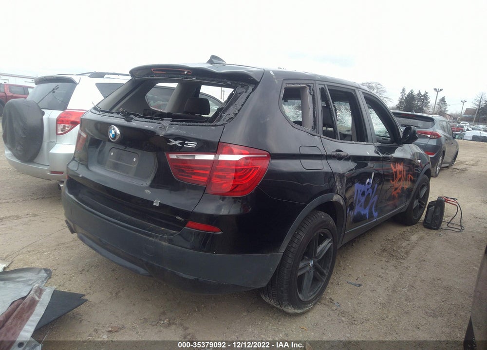 2013 BMW X3 XDRIVE28I VIN: 5UXWX9C56D0D09061