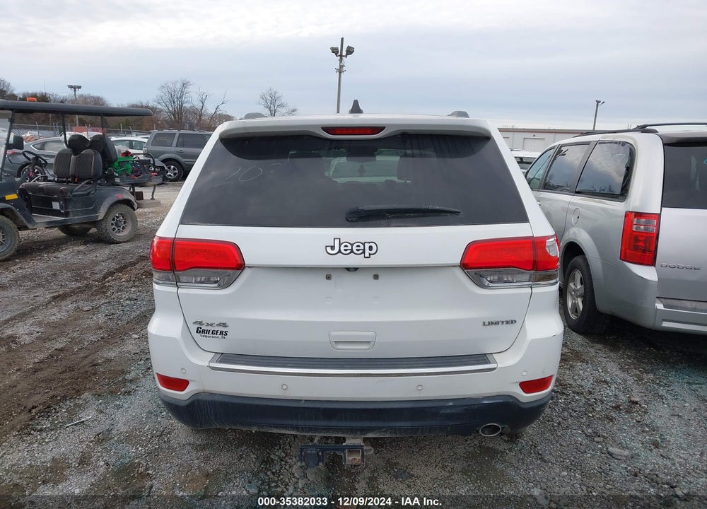 2015 JEEP GRAND CHEROKEE LIMITED VIN: 1C4RJFBG6FC149960