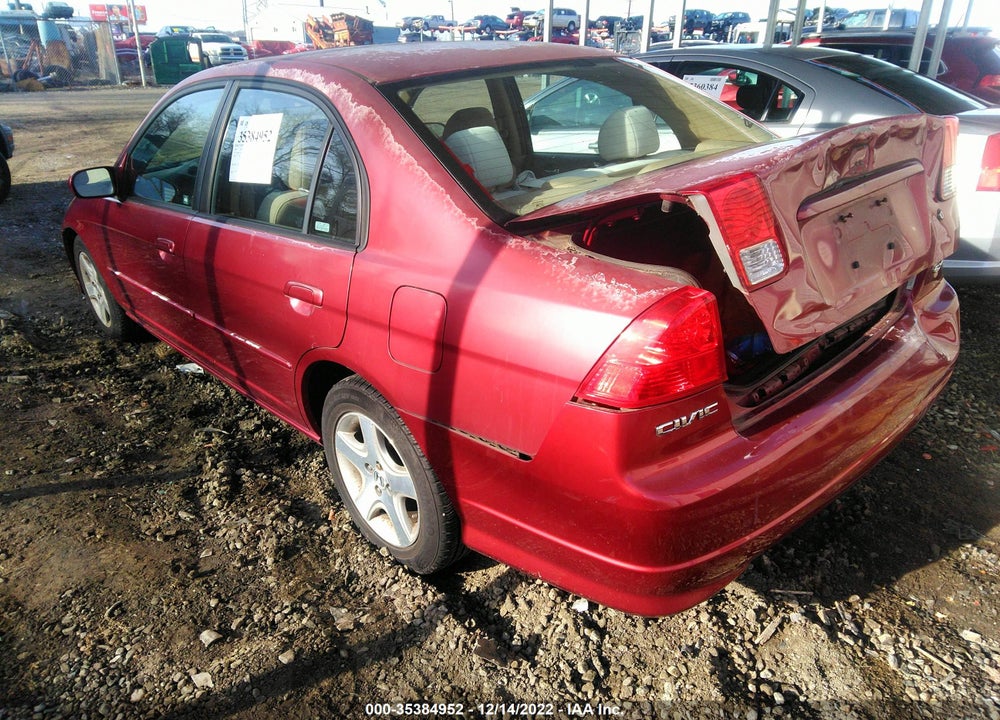 2005 HONDA CIVIC EX VIN: 2HGES26755H570581