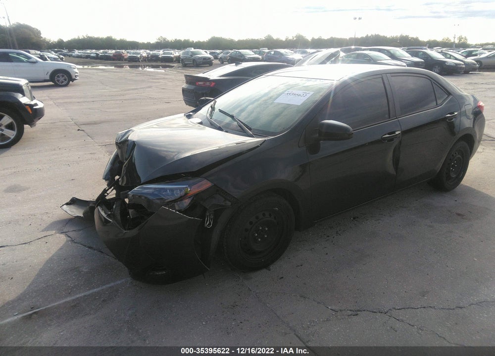 2018 TOYOTA COROLLA LE VIN: 2T1BURHE0JC984503