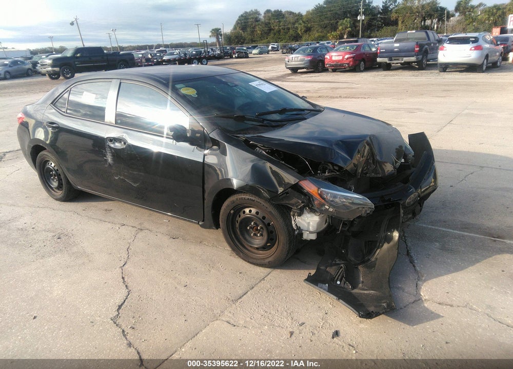 2018 TOYOTA COROLLA LE VIN: 2T1BURHE0JC984503