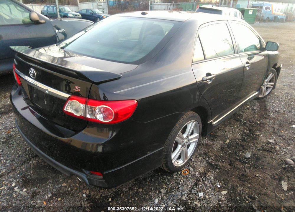 2013 TOYOTA COROLLA S VIN: 2T1BU4EE5DC124964