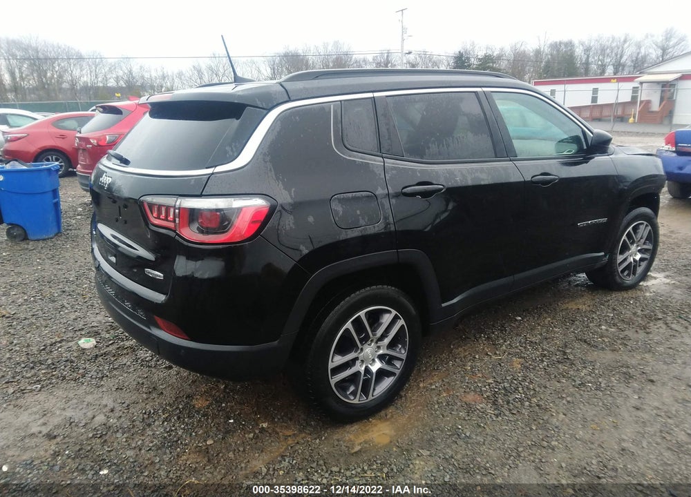 2018 JEEP COMPASS LATITUDE 4X4 VIN: 3C4NJDBB0JT142443