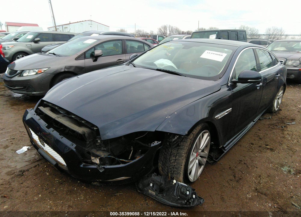 2014 JAGUAR XJ XJL PORTFOLIO VIN: SAJWJ2GD0E8V74376