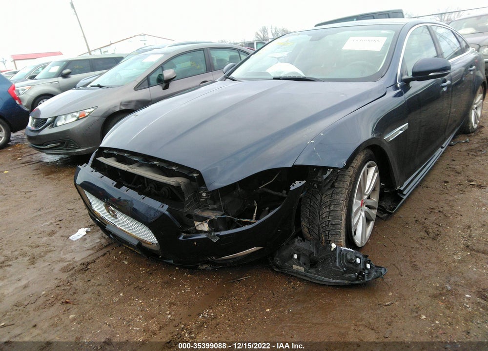 2014 JAGUAR XJ XJL PORTFOLIO VIN: SAJWJ2GD0E8V74376