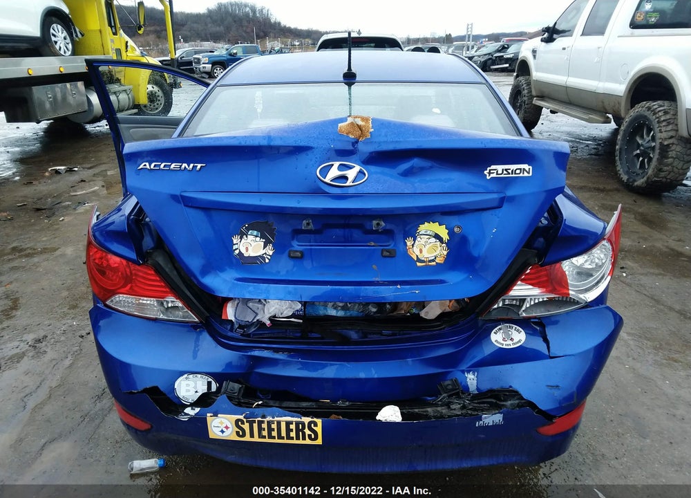 2013 HYUNDAI ACCENT GLS VIN: KMHCT4AE0DU361387