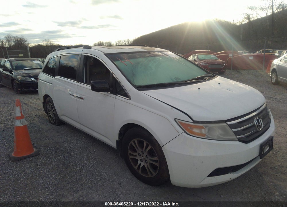 2011 HONDA ODYSSEY EX-L VIN: 5FNRL5H67BB074976