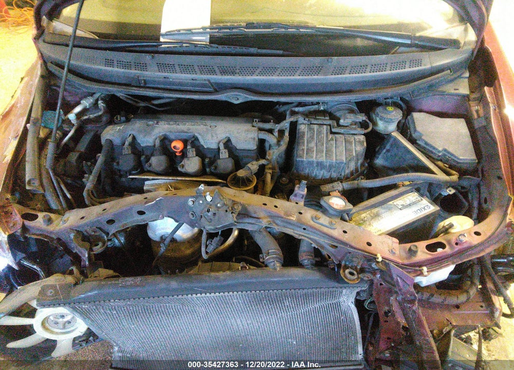 2008 HONDA CIVIC LX VIN: 1HGFA16518L063443