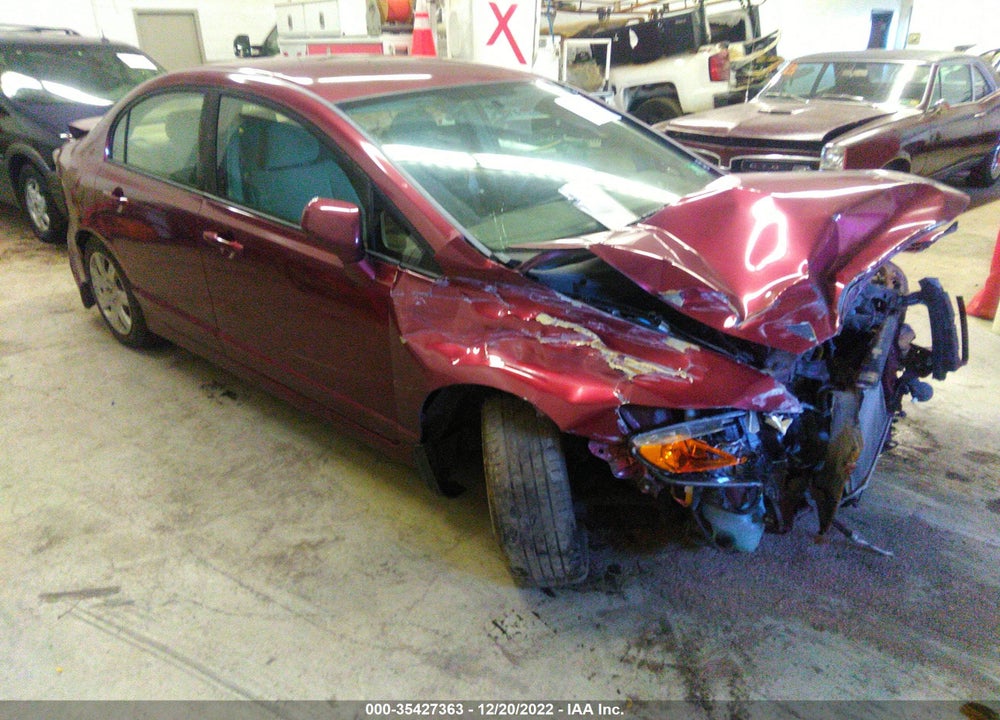 2008 HONDA CIVIC LX VIN: 1HGFA16518L063443