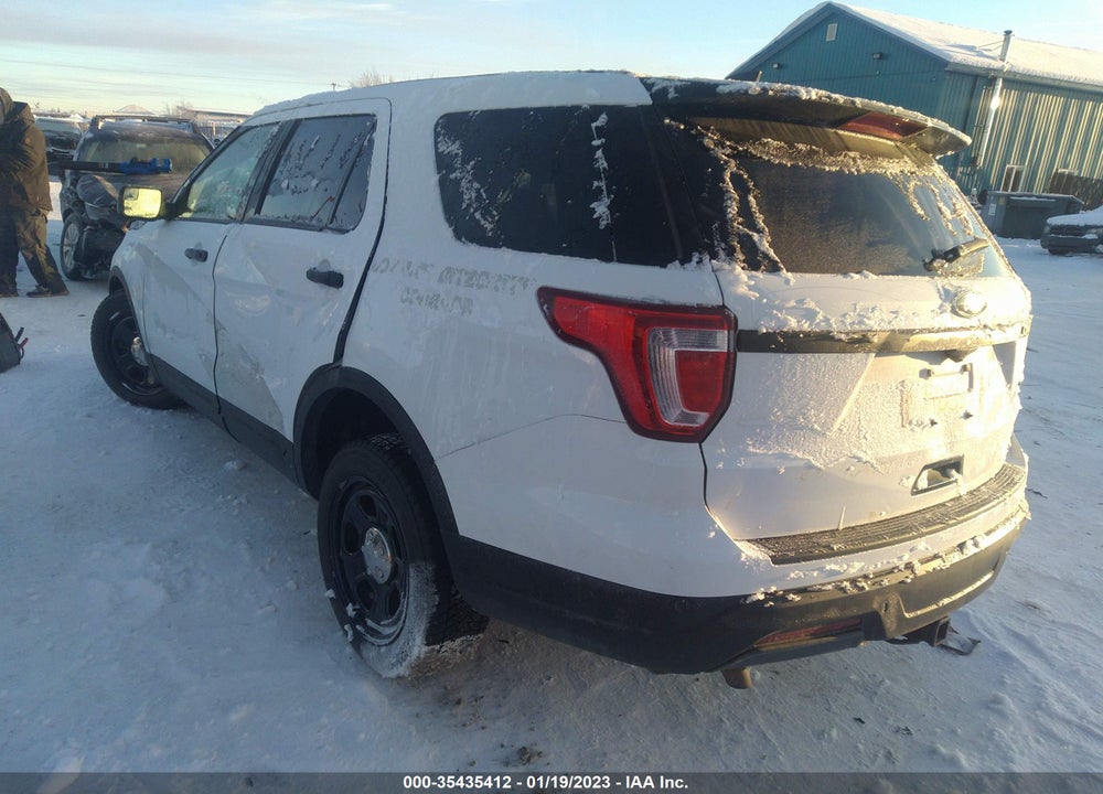 2019 FORD POLICE INTERCEPTOR UTILITY VIN: 1FM5K8AR9KGA31796
