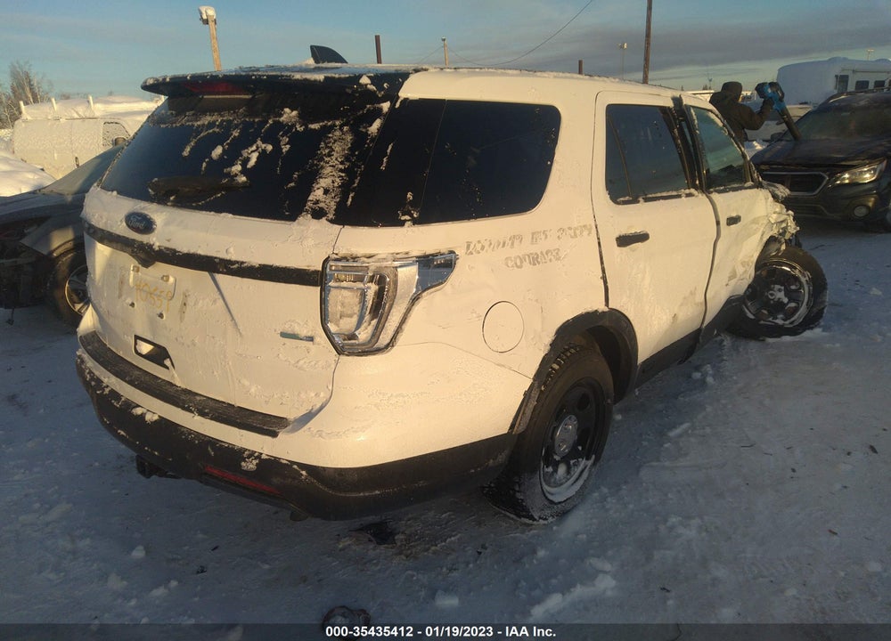 2019 FORD POLICE INTERCEPTOR UTILITY VIN: 1FM5K8AR9KGA31796