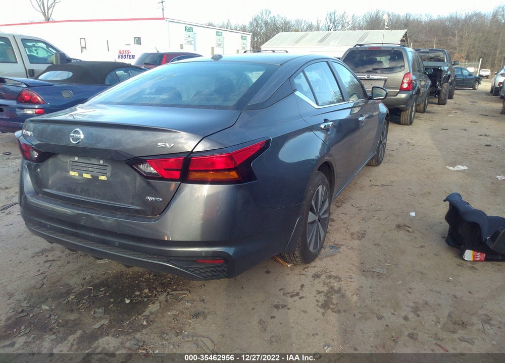 2022 NISSAN ALTIMA SV INTELLIGENT AWD VIN: 1N4BL4DW7NN302925