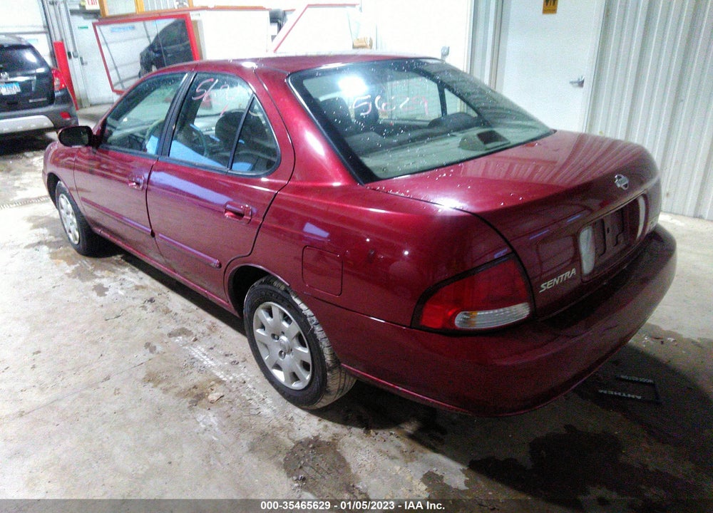 2001 NISSAN SENTRA GXE VIN: 3N1CB51D41L475633