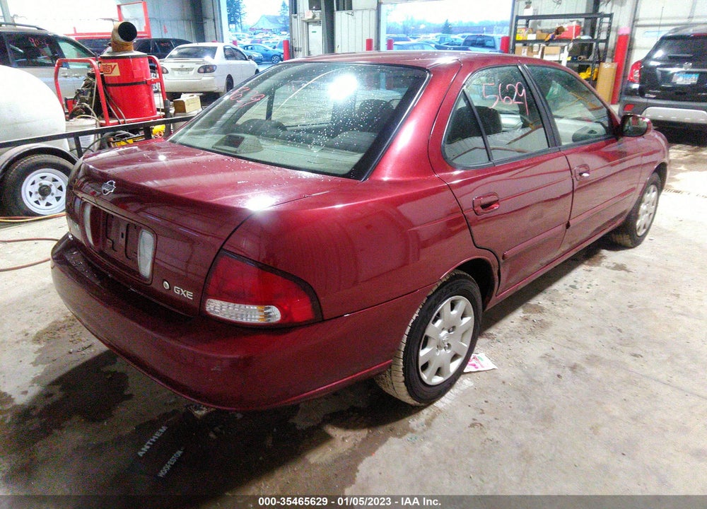 2001 NISSAN SENTRA GXE VIN: 3N1CB51D41L475633