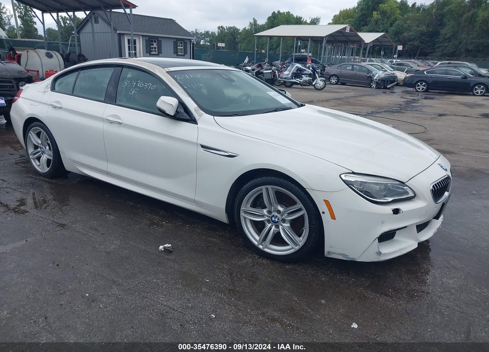 2016 BMW 640I GRAN COUPE XDRIVE VIN: WBA6D2C50GGT65908