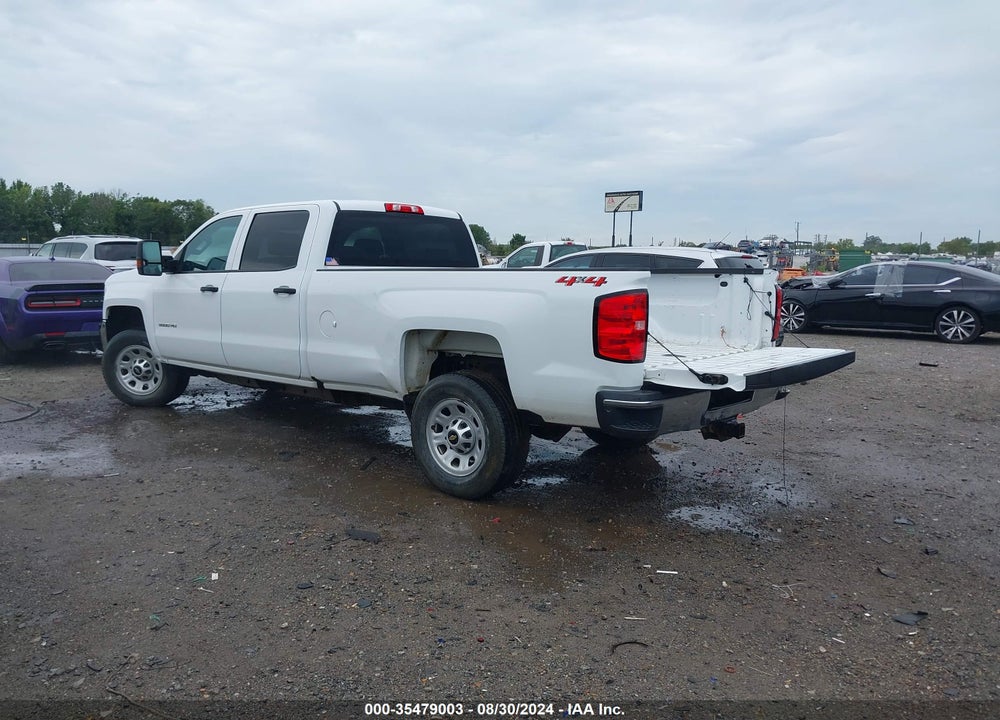 2018 CHEVROLET SILVERADO 3500HD WT VIN: 1GC4KYCY9JF220988