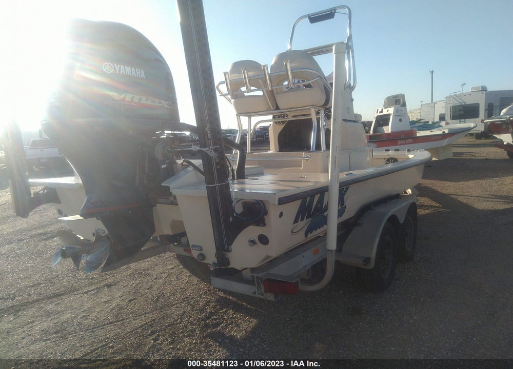 2013 TRAILER MAJEK BOAT, MOTOR & VIN: MJK22M72G313