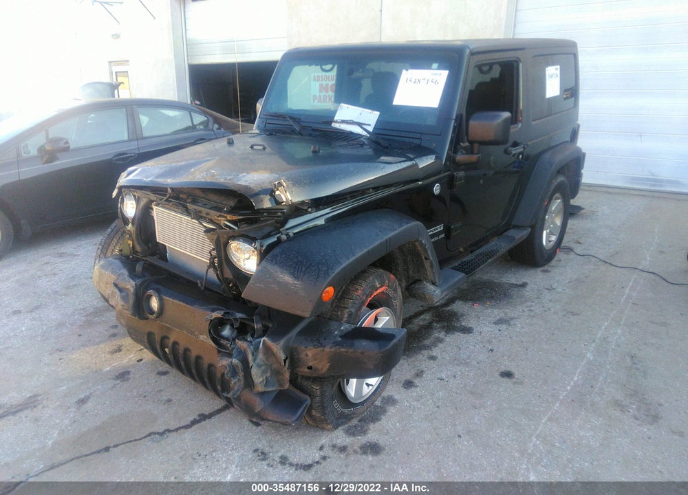 2012 JEEP WRANGLER SPORT VIN: 1C4AJWAG6CL251155