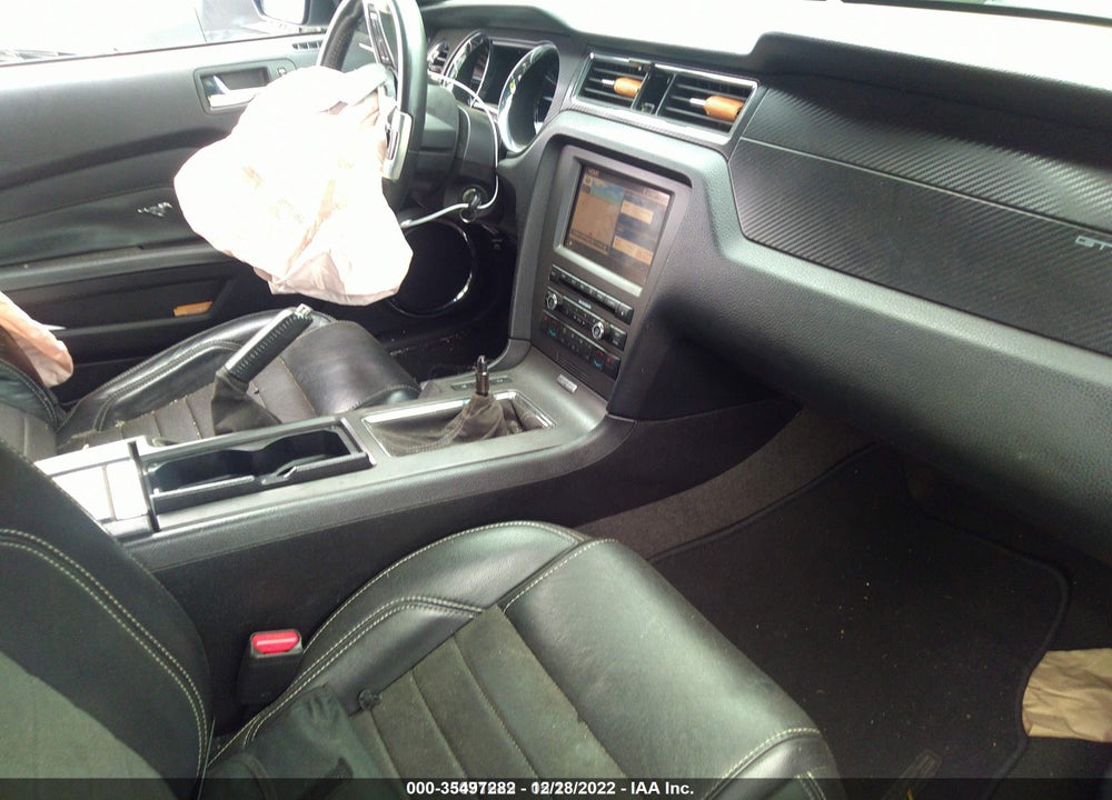 2013 FORD MUSTANG GT PREMIUM VIN: 1ZVBP8CF7D5205579
