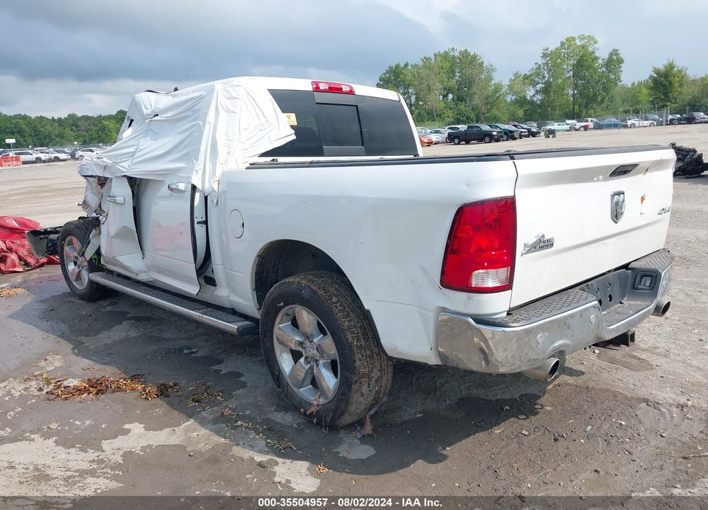2018 RAM 1500 BIG HORN 4X4 5'7 BOX VIN: 3C6RR7LT0JG265002
