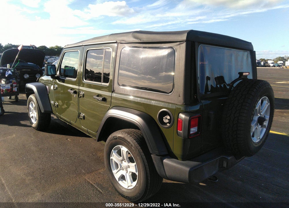 2021 JEEP WRANGLER UNLIMITED SPORT S 4X4 VIN: 1C4HJXDN5MW592643
