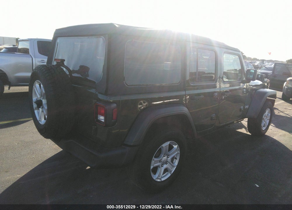 2021 JEEP WRANGLER UNLIMITED SPORT S 4X4 VIN: 1C4HJXDN5MW592643