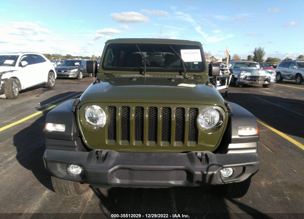 2021 JEEP WRANGLER UNLIMITED SPORT S 4X4 VIN: 1C4HJXDN5MW592643