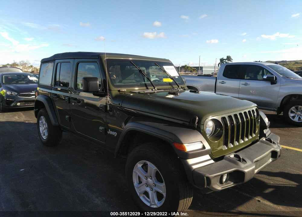 2021 JEEP WRANGLER UNLIMITED SPORT S 4X4 VIN: 1C4HJXDN5MW592643