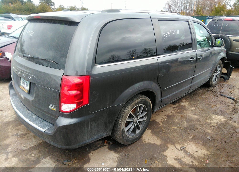 2017 DODGE GRAND CARAVAN SXT VIN: 2C4RDGCG9HR672900