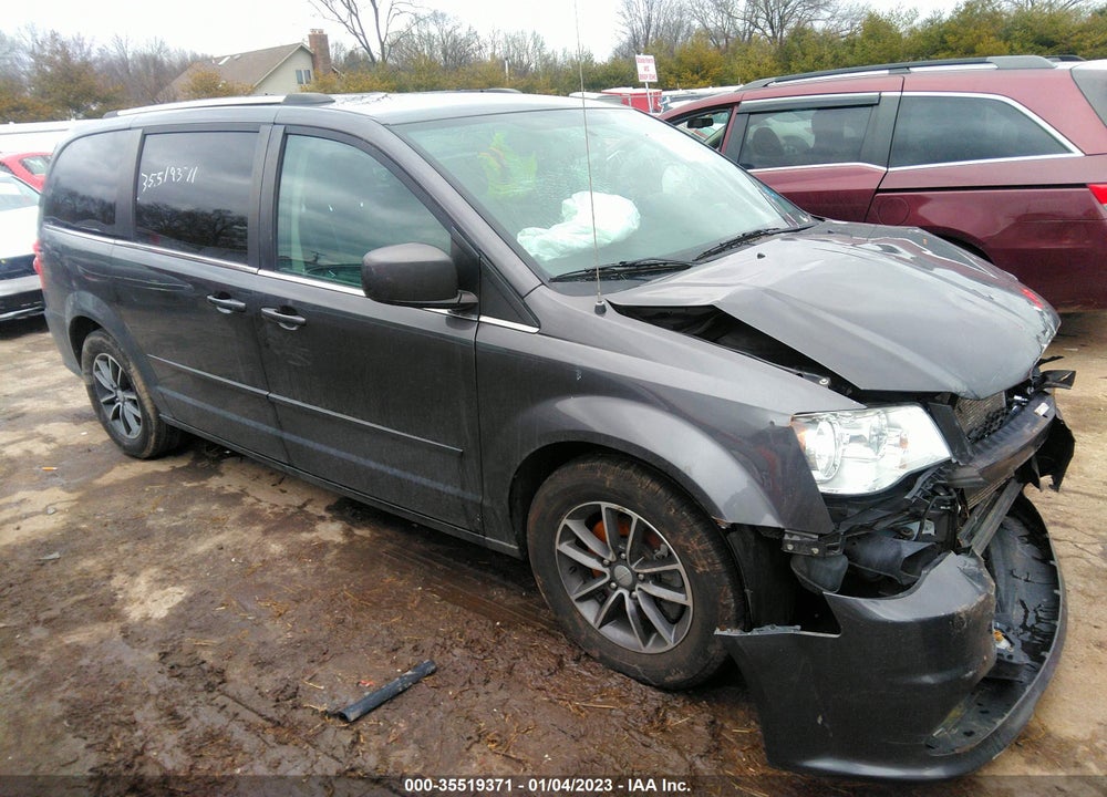 2017 DODGE GRAND CARAVAN SXT VIN: 2C4RDGCG9HR672900